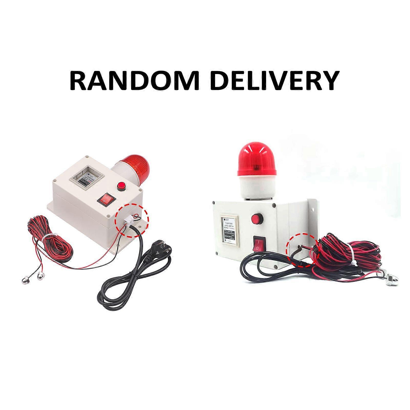 Water Level Indicator Alarm High Water Level Alarm Sensor Waterline Indicating Alarm with Silencer Switch