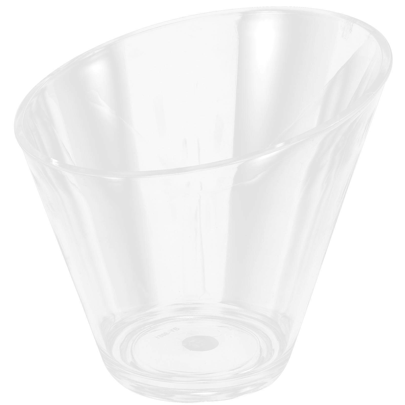Transparent Snack Container Bowl For Buffet And Holidays 19Cm 1Set