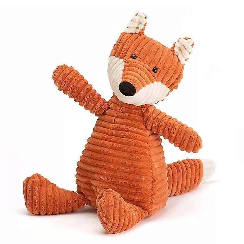 Niedliches Plüschtier mit gestreiftem Fuchs – perfektes Geburtstagsgeschenk für Mädchen, Zhao Ruth Sangzhi Edition 2025