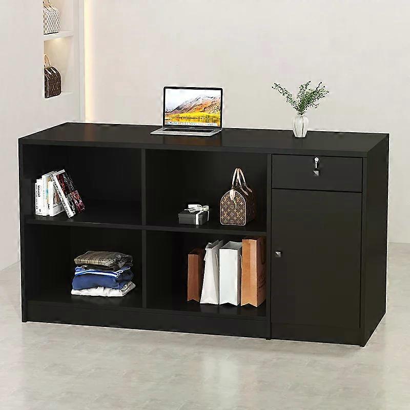 *modern commercial checkout page beauty salon reception desk store small cabinet