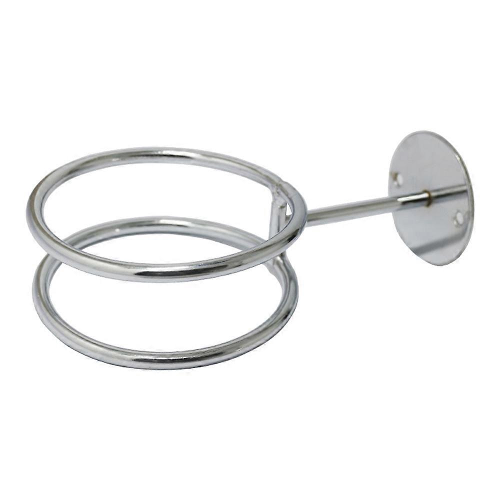 Blow Dryer Stand 5Pcs Rectangular Wall-Mounted Storage Solution For Salon .6X3.9Inch Convenient Easy Installation