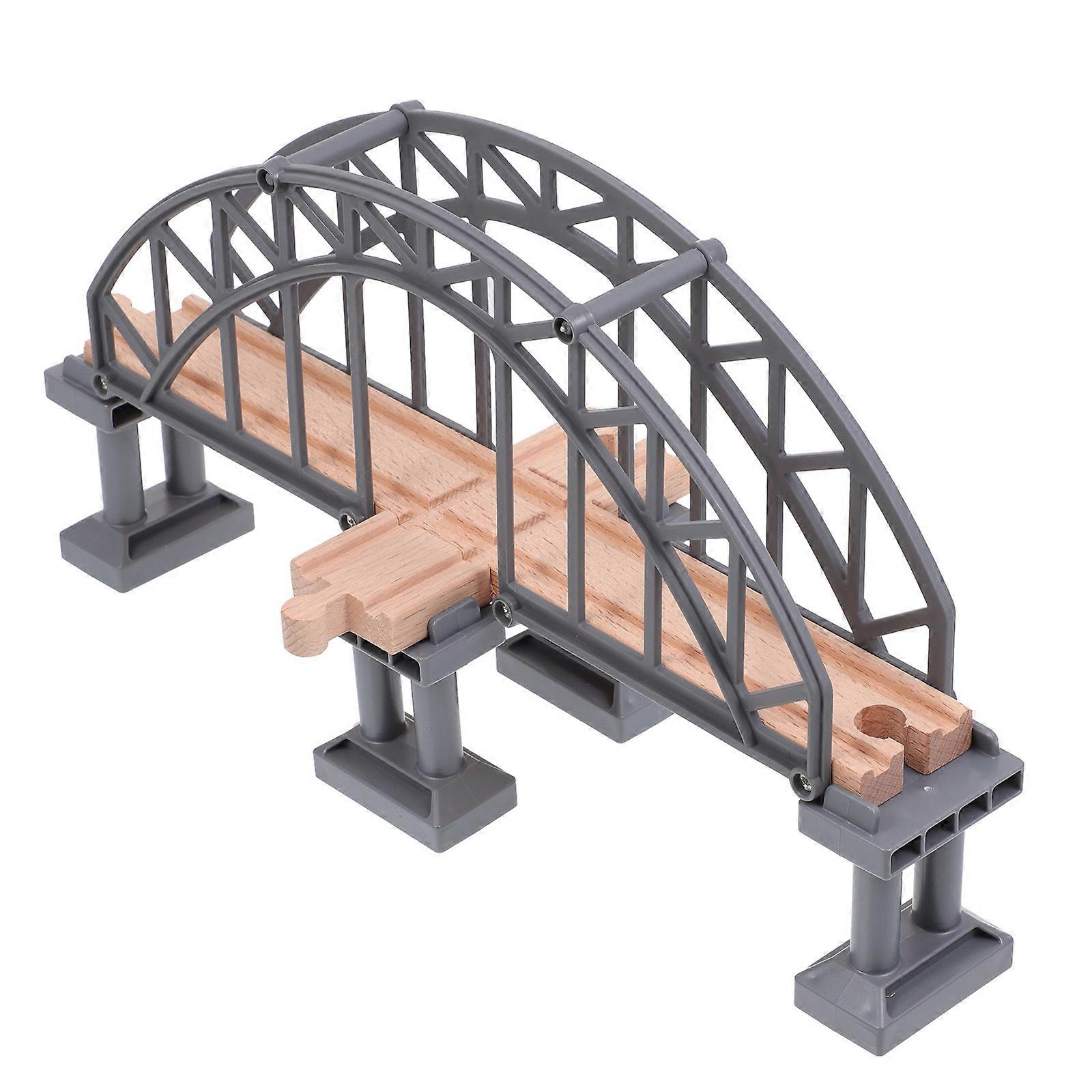 Toy Train Bridge Rail Track Toy Train Accessory for Kids 1Pcs