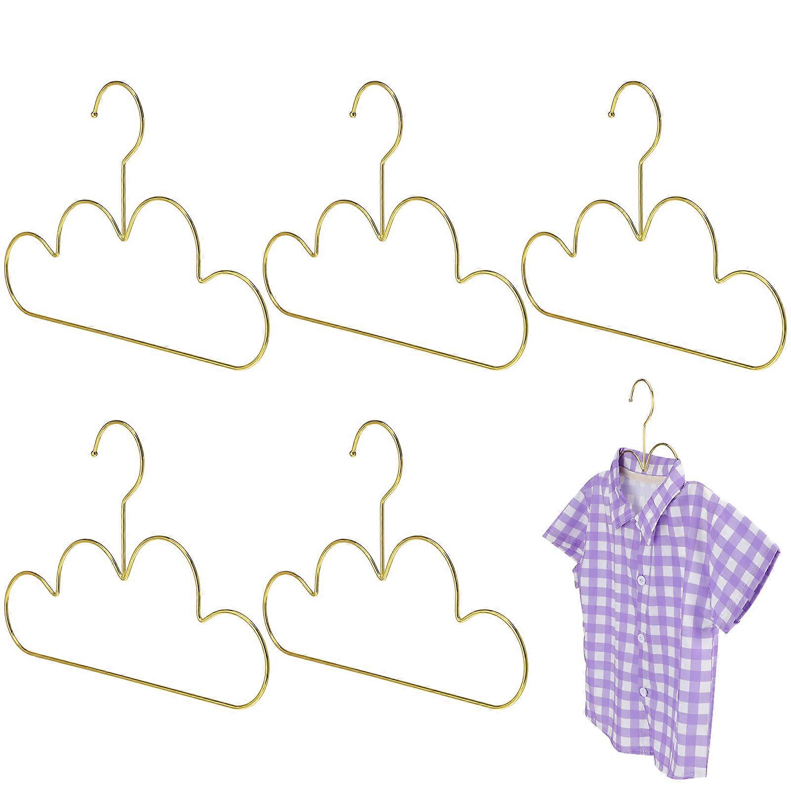 Children Clothes Storage Hangers 50 Pcs Shape Prevent Laundry From Slipping