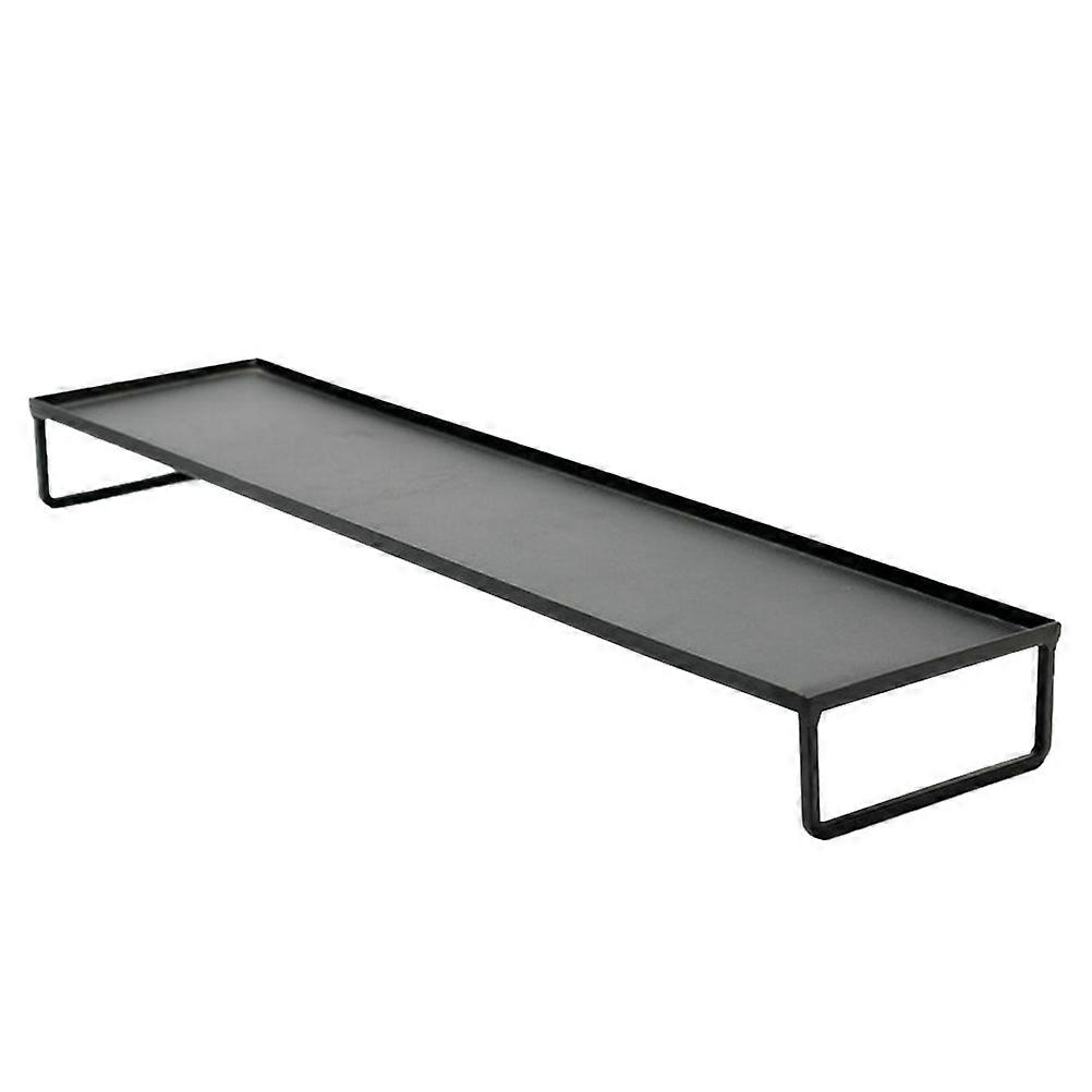 Multipurpose Flowerpot Rack Iron Craft for Storage 3Pcs Teaware Rack