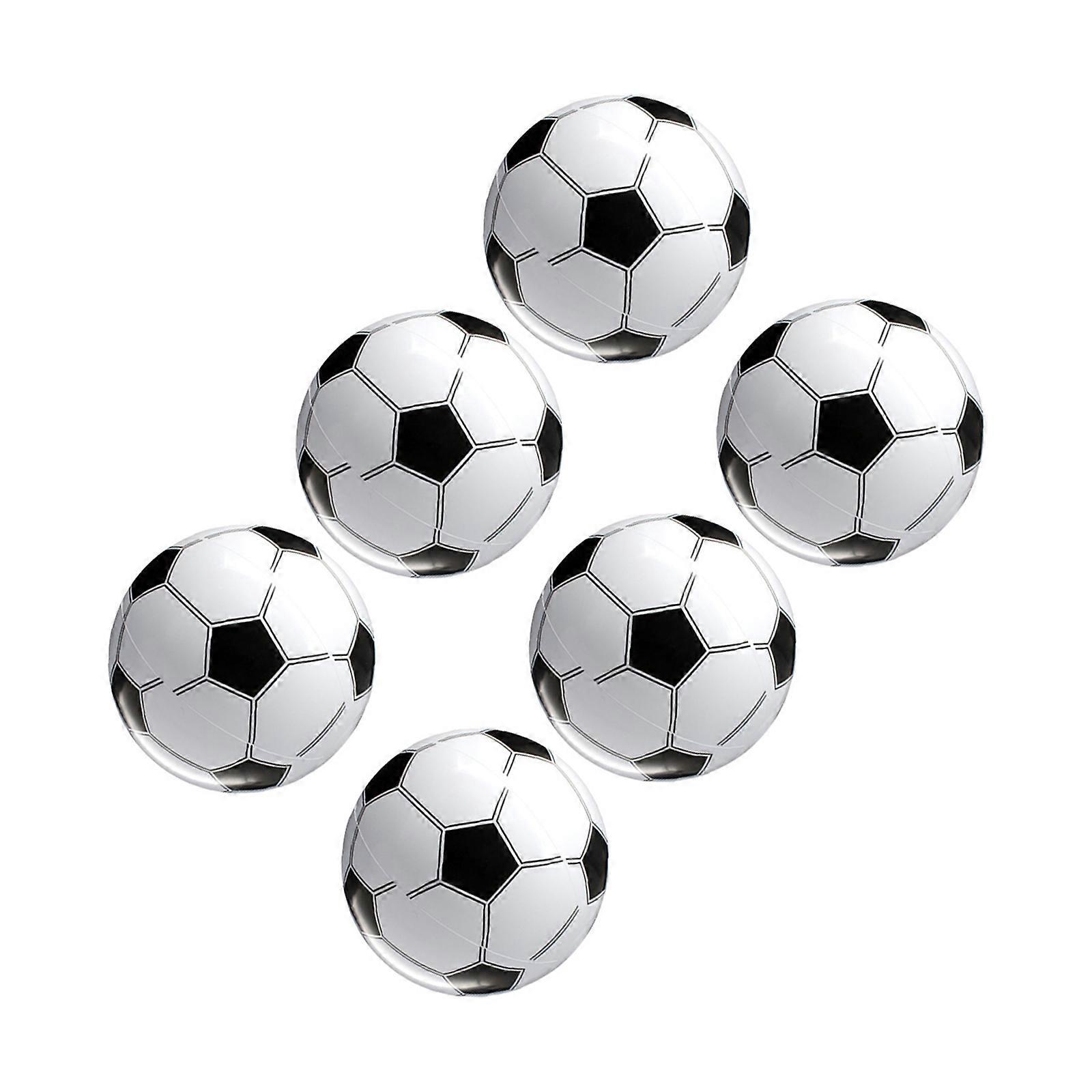 Soccer Ball Decor Inflatable Ball for Decorating 18Pcs Toy Set