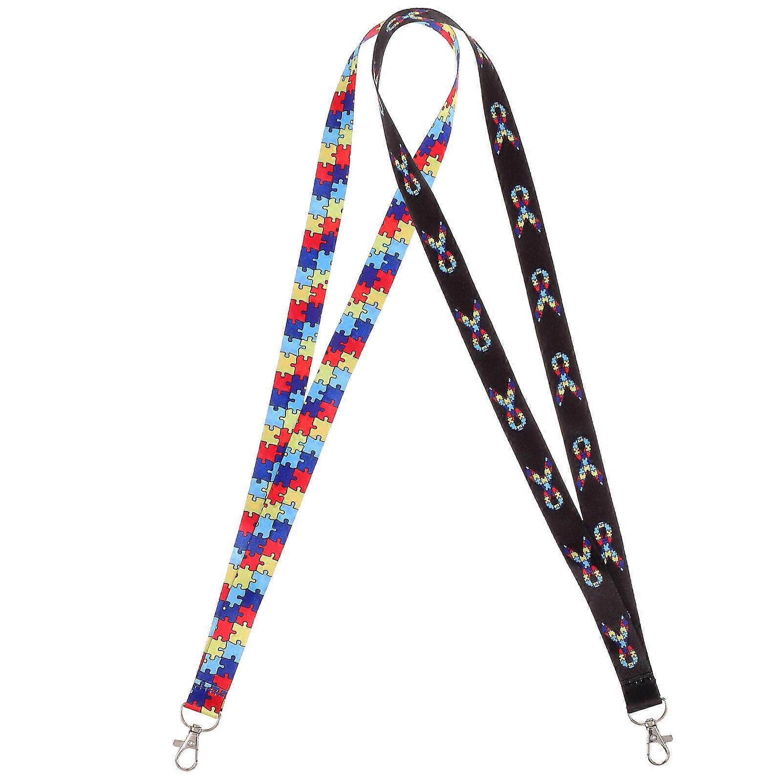 Multi-Use Hanging Ropes Id Badge Lanyards for Identification 10Pcs