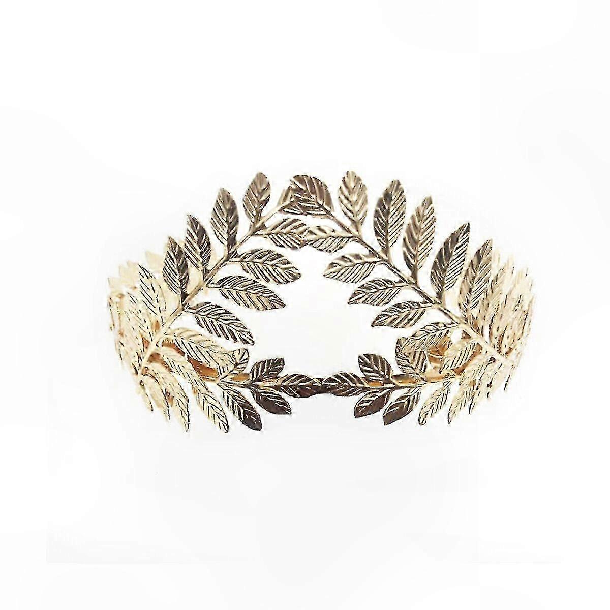 Leaf Wreath Headband for Wedding Party Decorative Crown Head Band Leafy Laurel Style