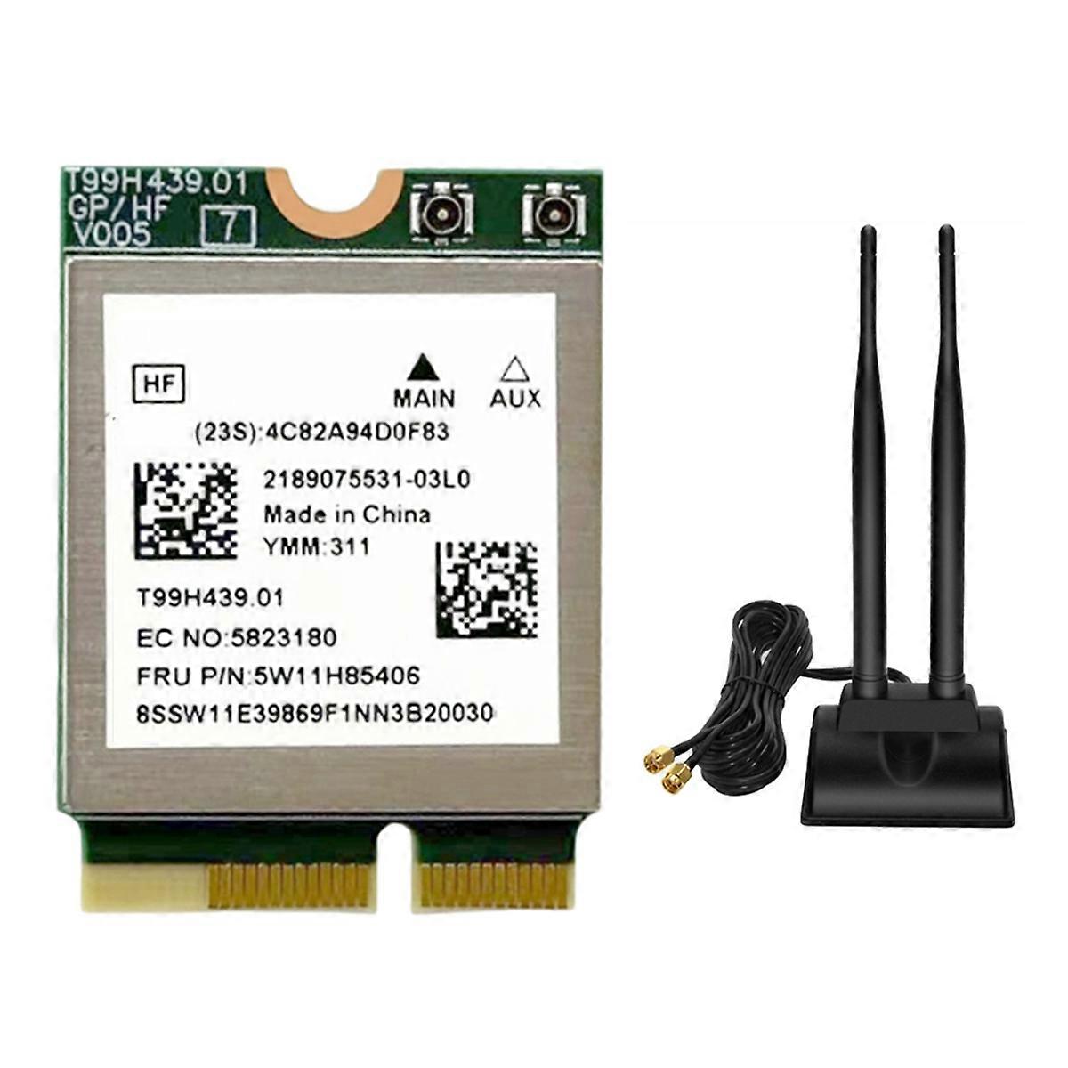 Carte MT7927 WiFi7 Carte réseau WiFi sans fil 2.4G/5G/6G 8774M