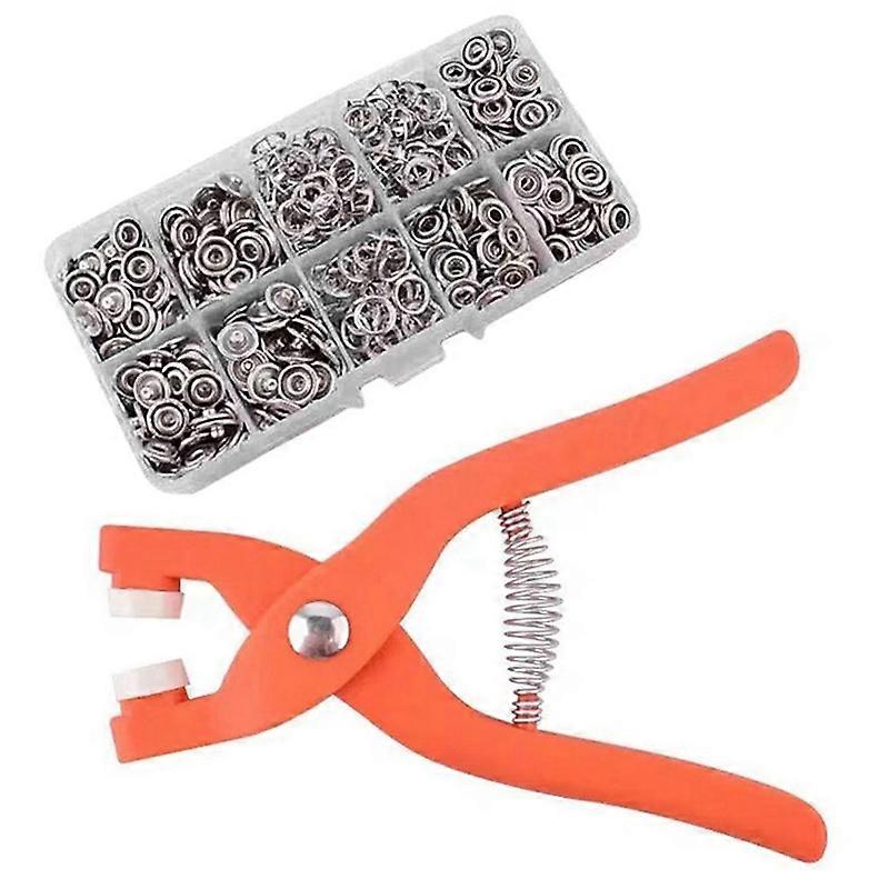 Five Claw Button Installation Tool Pliers Set Snap Button