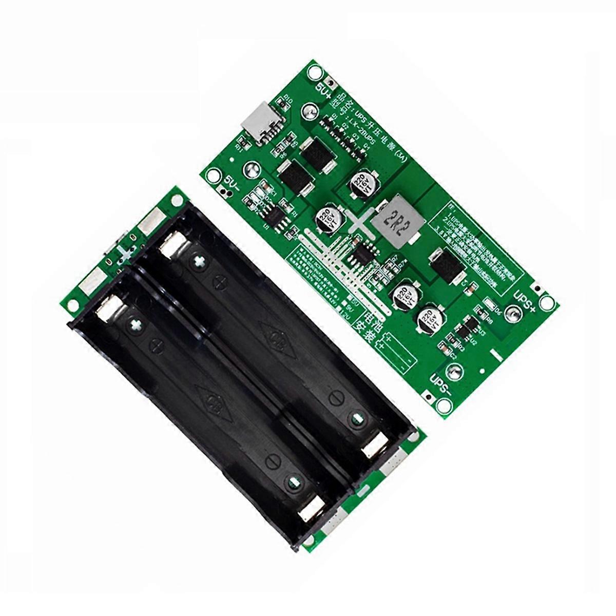 Type-C 15W 3A 18650 Lithium Battery Charger Module DC-DC Step Up Booster Fast Charge UPS Power Supply Converter 12V
