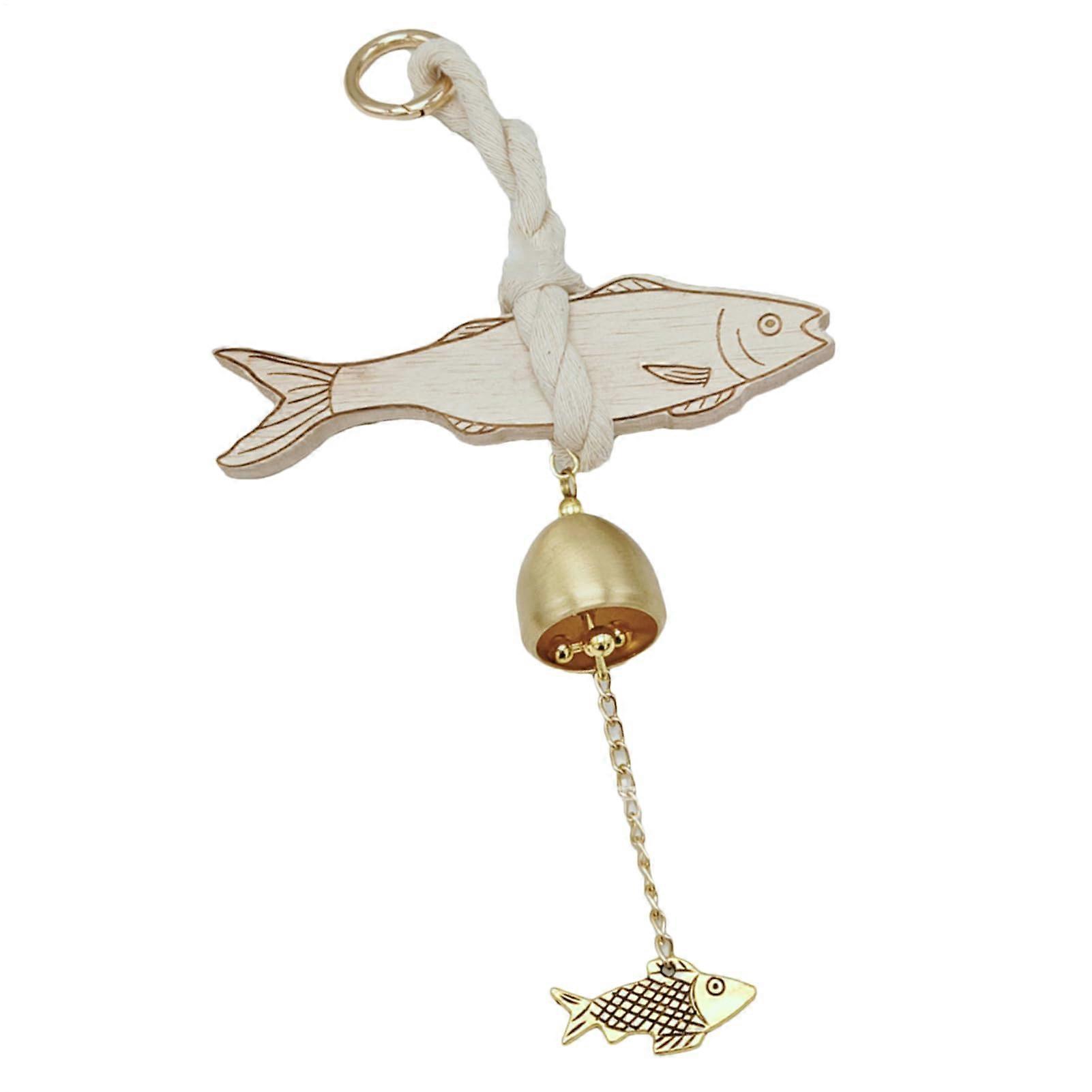 Door Opening Bell Wooden Doorbell With Warm Wood For Dorm Rooms Living Rooms Apartments Multifunctional Home Decor