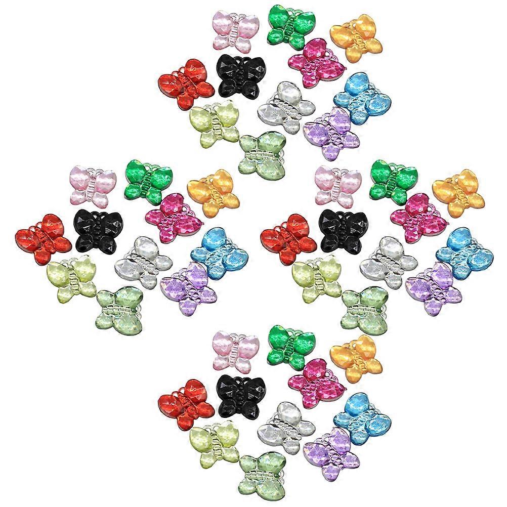 Plastic Butterfly Decorations for Phone Case Ornaments DIY Crafts