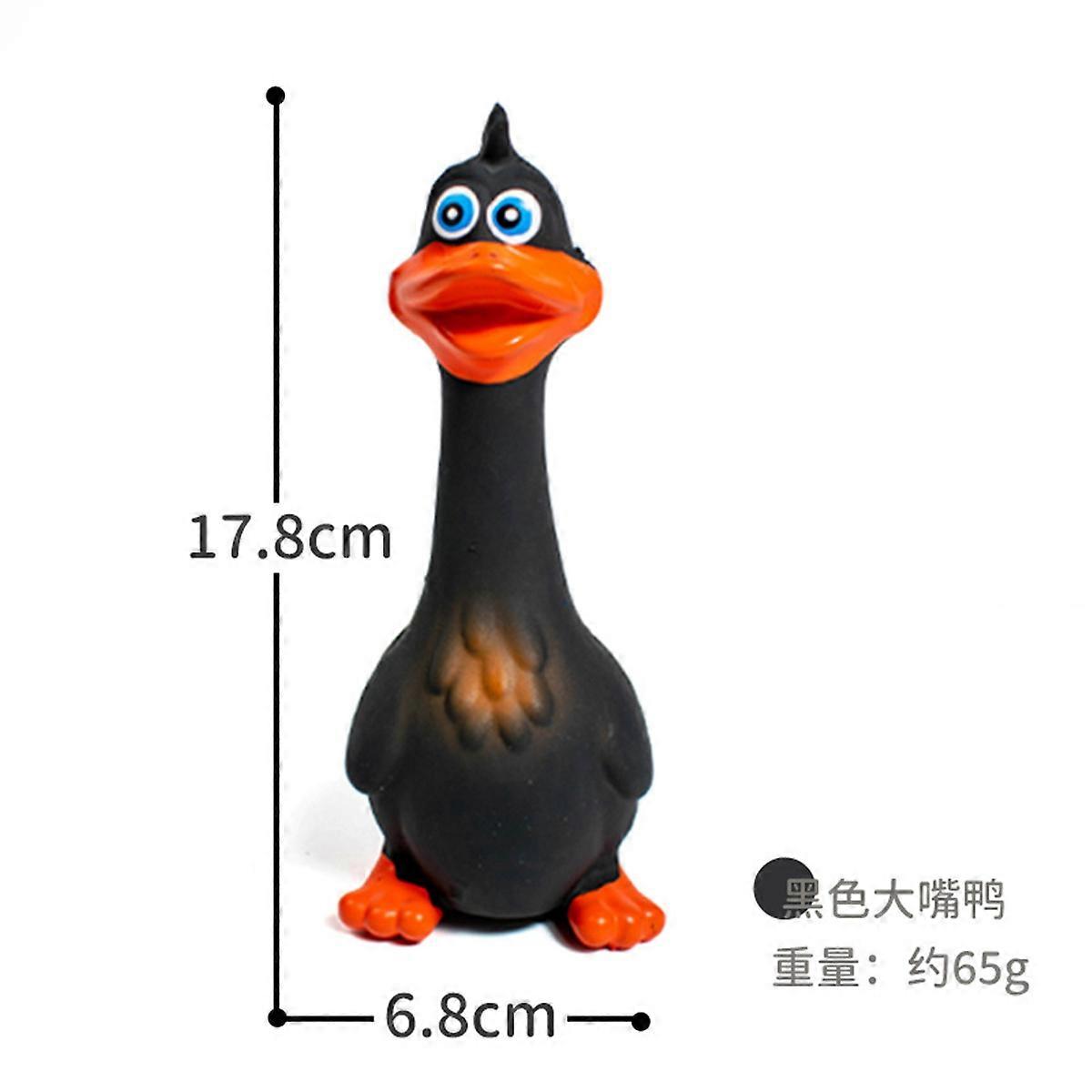 Pets Dog Toys Screaming Chicken Squeeze Sound Toy Rubber Pig Duck Squeaky Chew Bite Resistant Toy Puppy Training Interactive