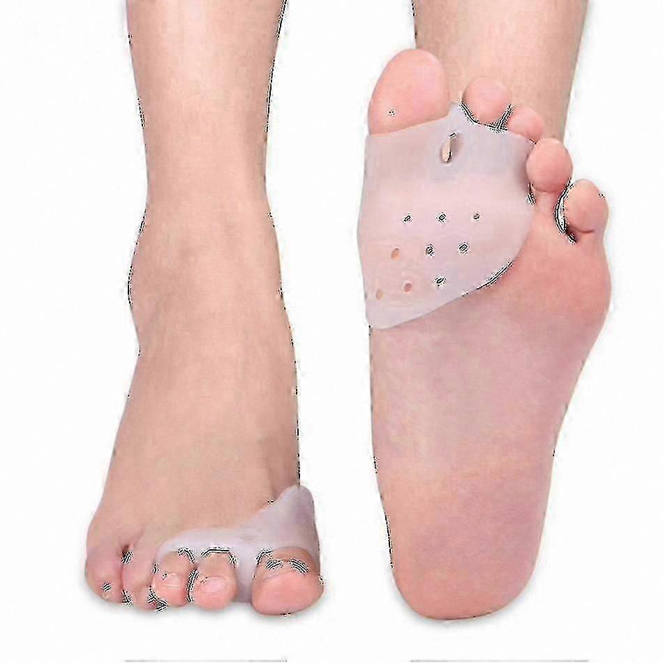 Gel Toe Separator For Bunion Relief And Hammer Toe Correction With Forefoot Cushion Support