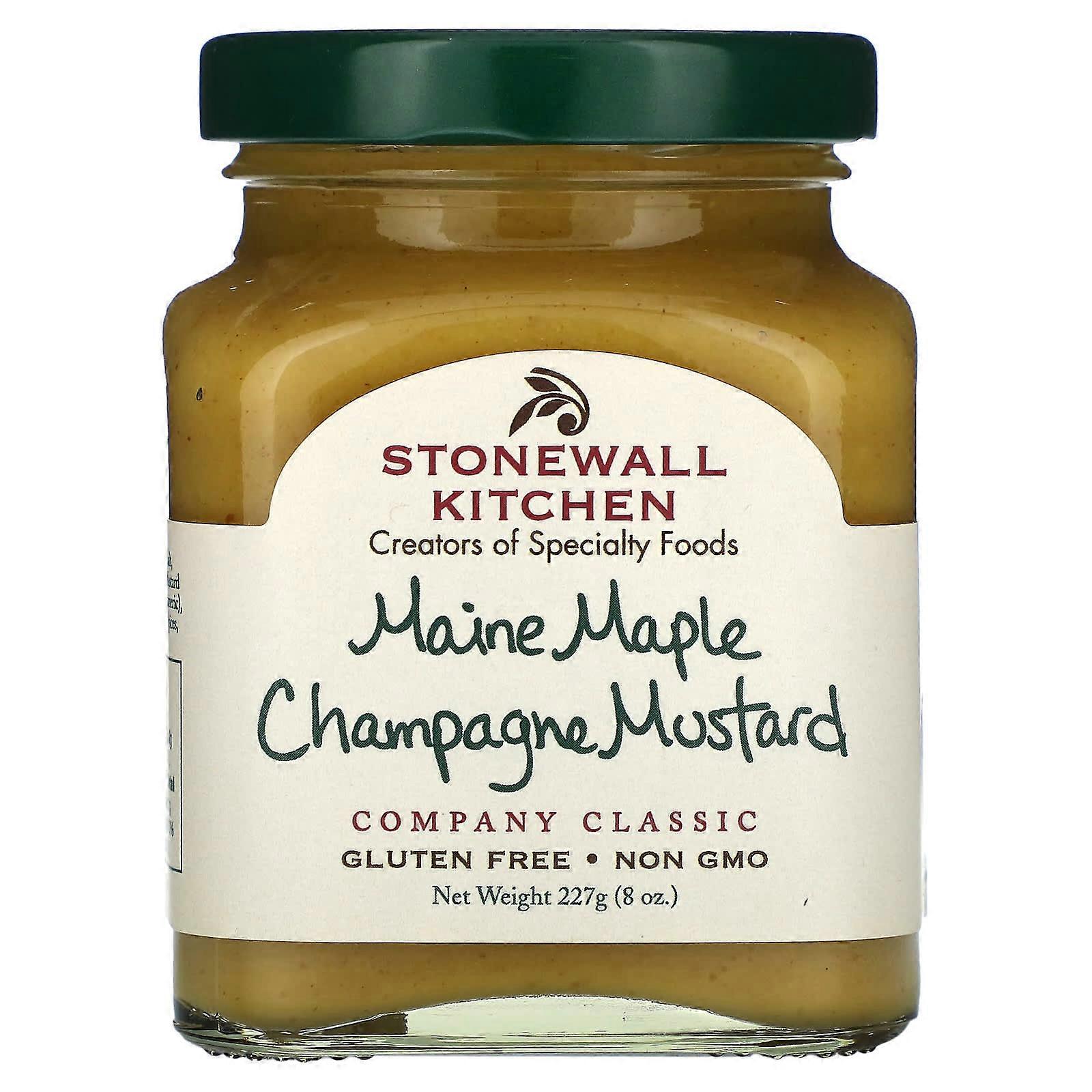 Maine Maple Champagne Mustard, 8 oz (227 g)