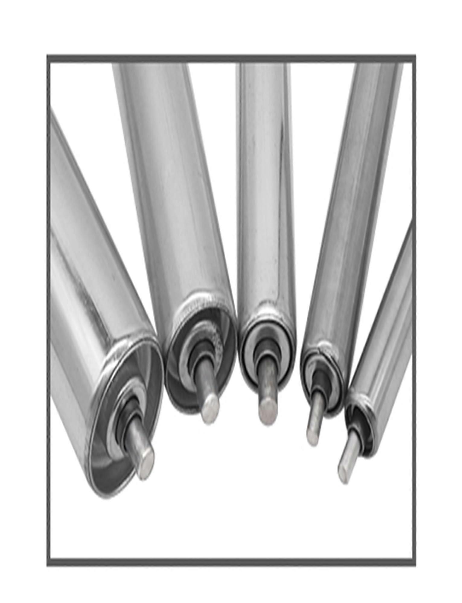Smooth Motion Rollers Replacement For NonPowered Stainless Steel Conveyor Rollers (60mm/2.36') For Factory Warehouses