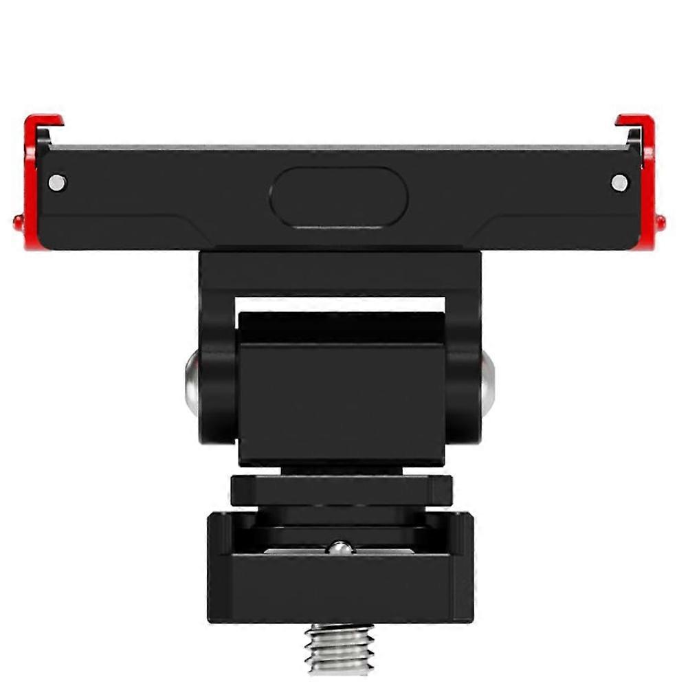 Suitable for Insta360 GO3S/3 Magnetic Quick-Release Cold Shoe to 1/4 Base Multi-Angle Adjustment Fixed Bracket,A