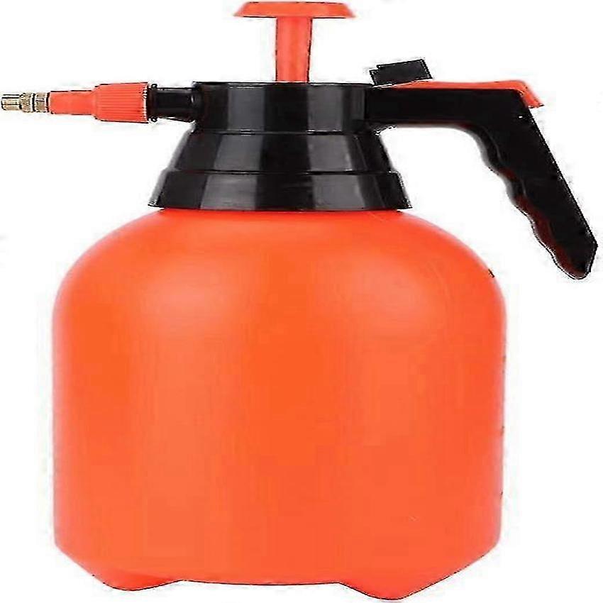 Hand Pressure Pump Sprayer for Garden, Adjustable Brass Nozzle, 5L