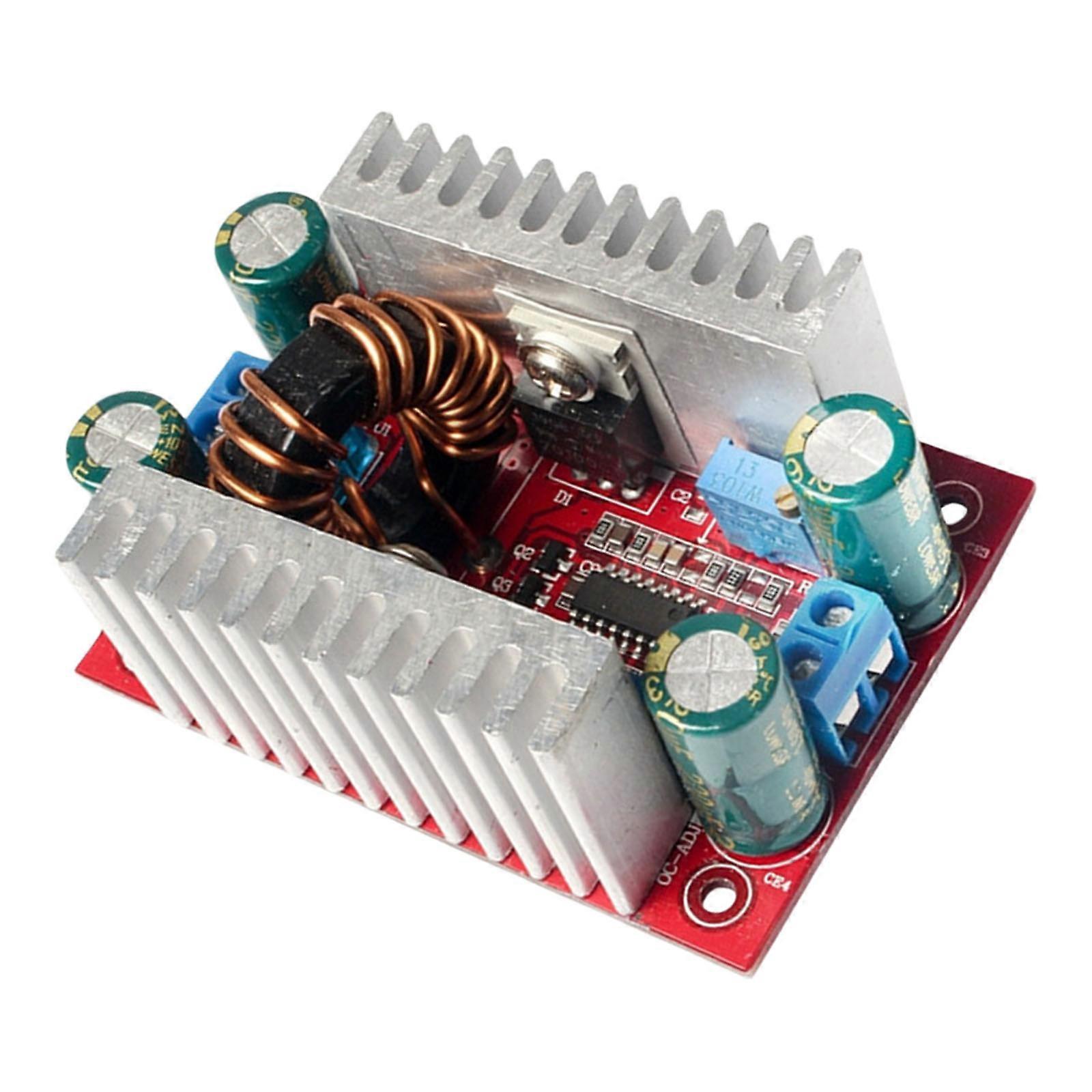 400W 15A Stepping Up Boost Converters Power Supply LED Driver Constant Current 8.5-50V to 10-60V Charging Adapter Stepping Up Module Multicolor