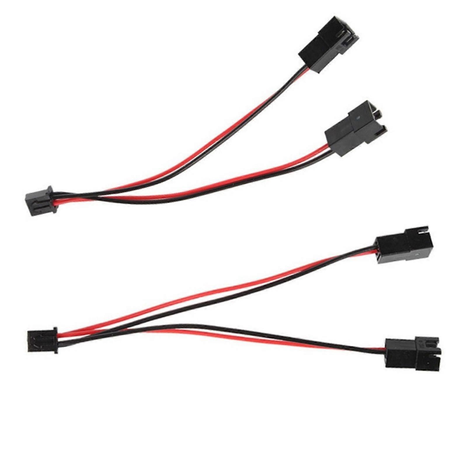 1Pair JST XH 2.54mm 2 Pin Electrical Connectors for Efficient Wiring in Small Devices Multicolor