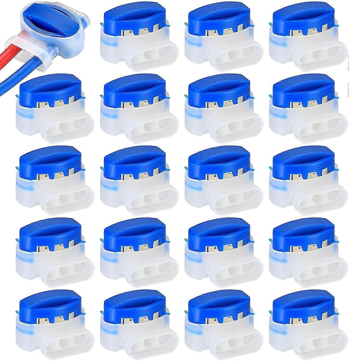 30 Pieces Robot Mower Cable Connectors, Robot Perimeter Cable Connectors