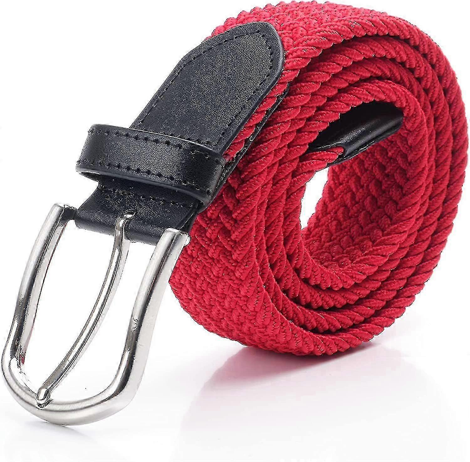 Cintura elastica intrecciata elastica per uomo e donna Tessuto elastico intrecciato intrecciato