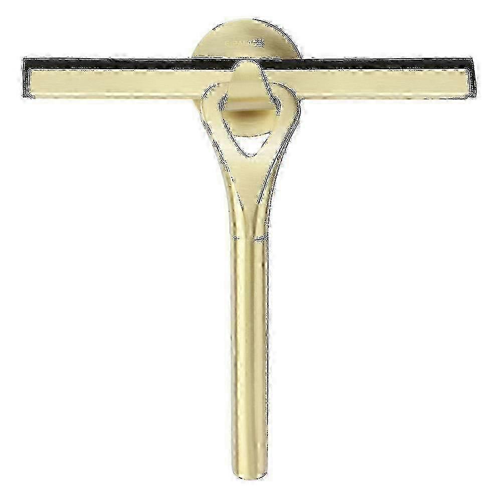 Non-Scratch Squeegee for Glass Surfaces - Comes with Wall-Mount Bracket