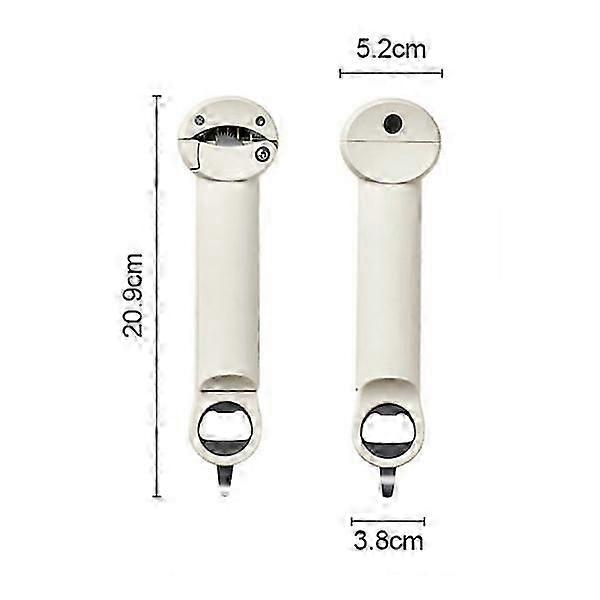 1 abrebotellas/latas retrctil multifuncional negro