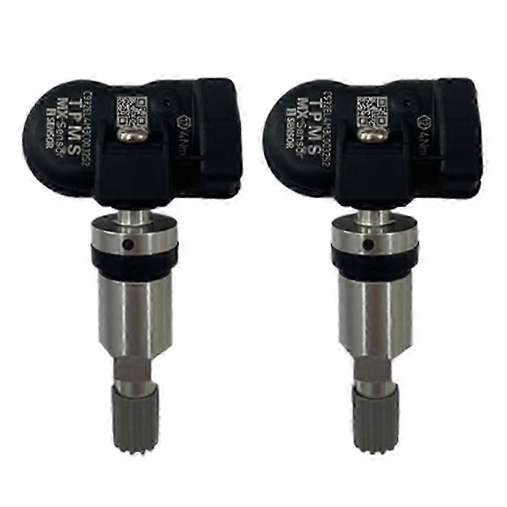 2PCS Programmable TPMS Sensor Universal 433MHz 315MHZ Sensor for Tire Pressure Monitoring System Use with AUTEL