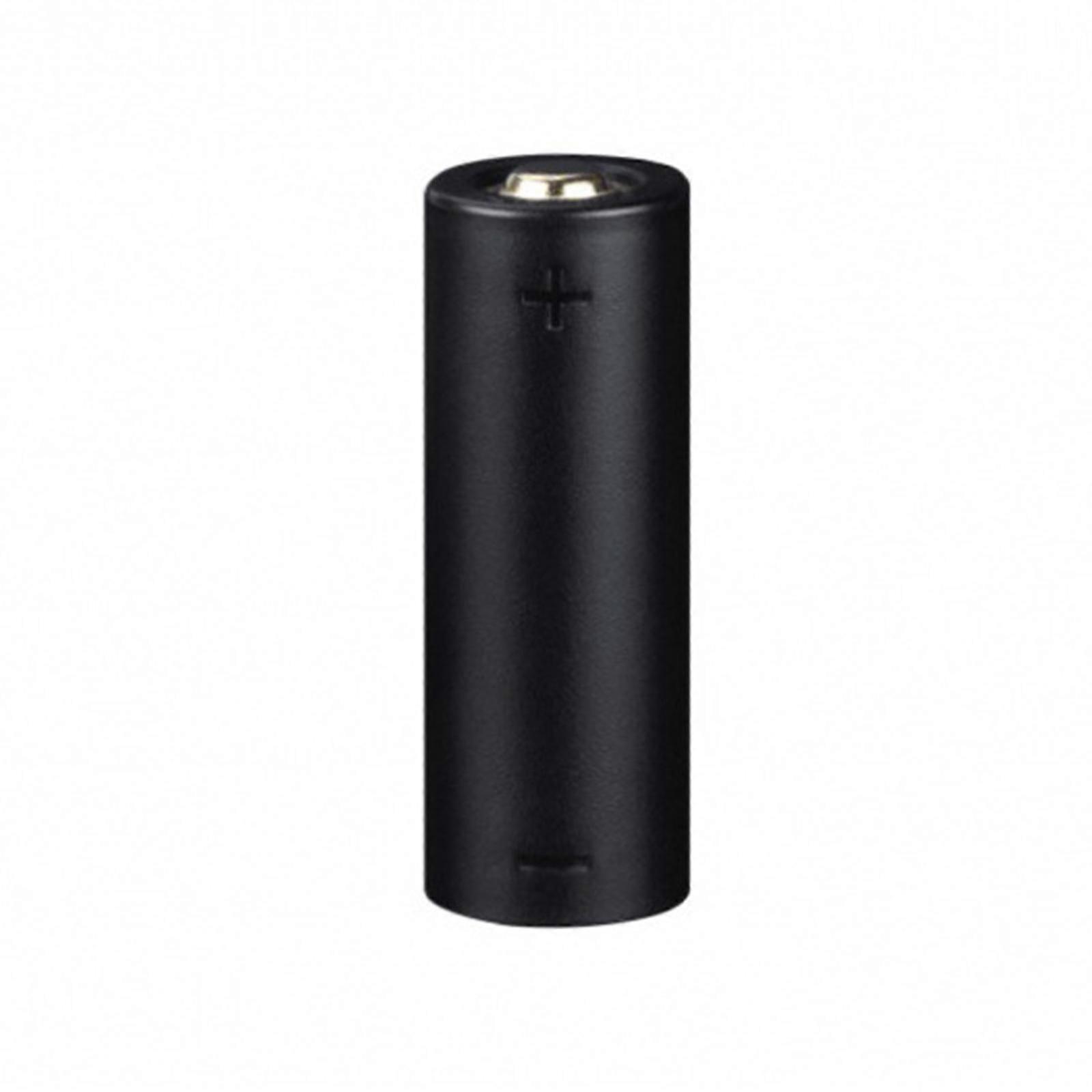 Black Battery Conversion Cylinder Battery Holder Sleeve From 18650 to 21700 Use Smaller Cells In Larger Devices Myi