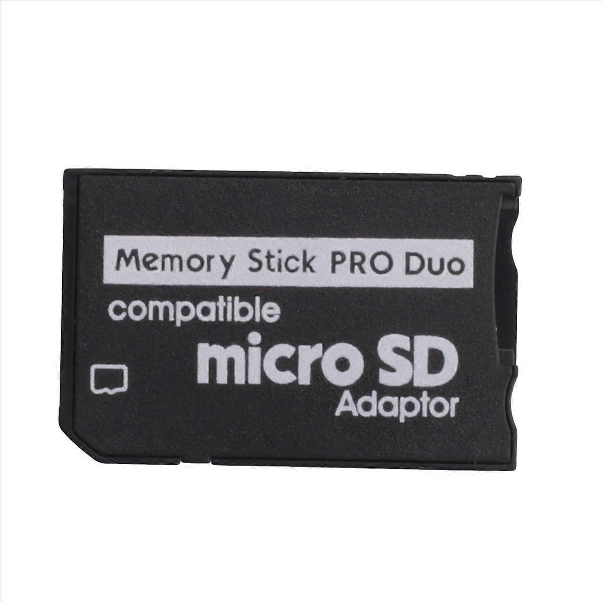 Memory Stick Pro Duo Adapter, Micro-SD/Micro-SDHC TF Card to Memory Stick MS Pro Duo Card for Sony P