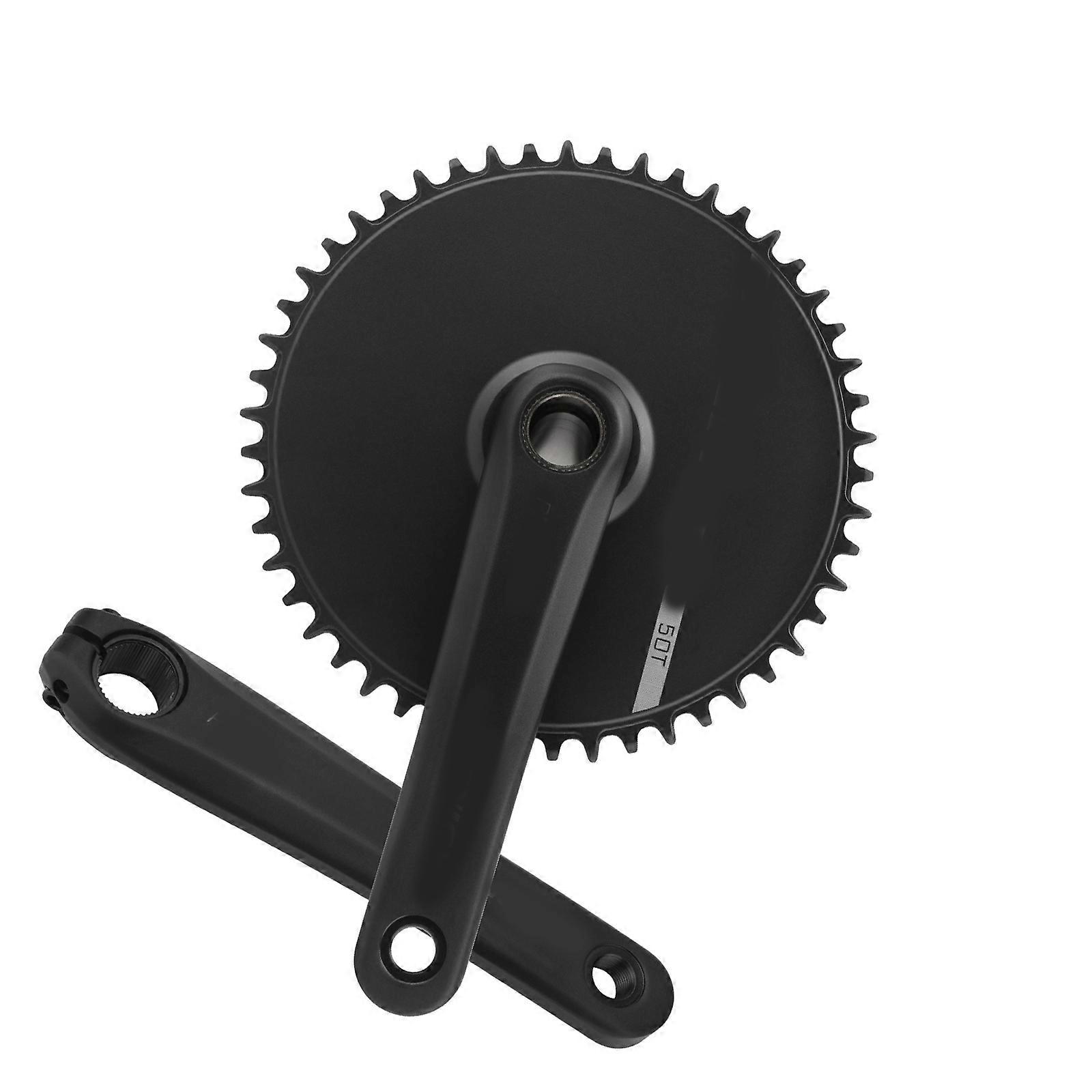 Comfort Mountain Bike Crankset Chainset Square Tapers Simple Removal Crankset for Upgrading Mountain Bike Component Multicolor