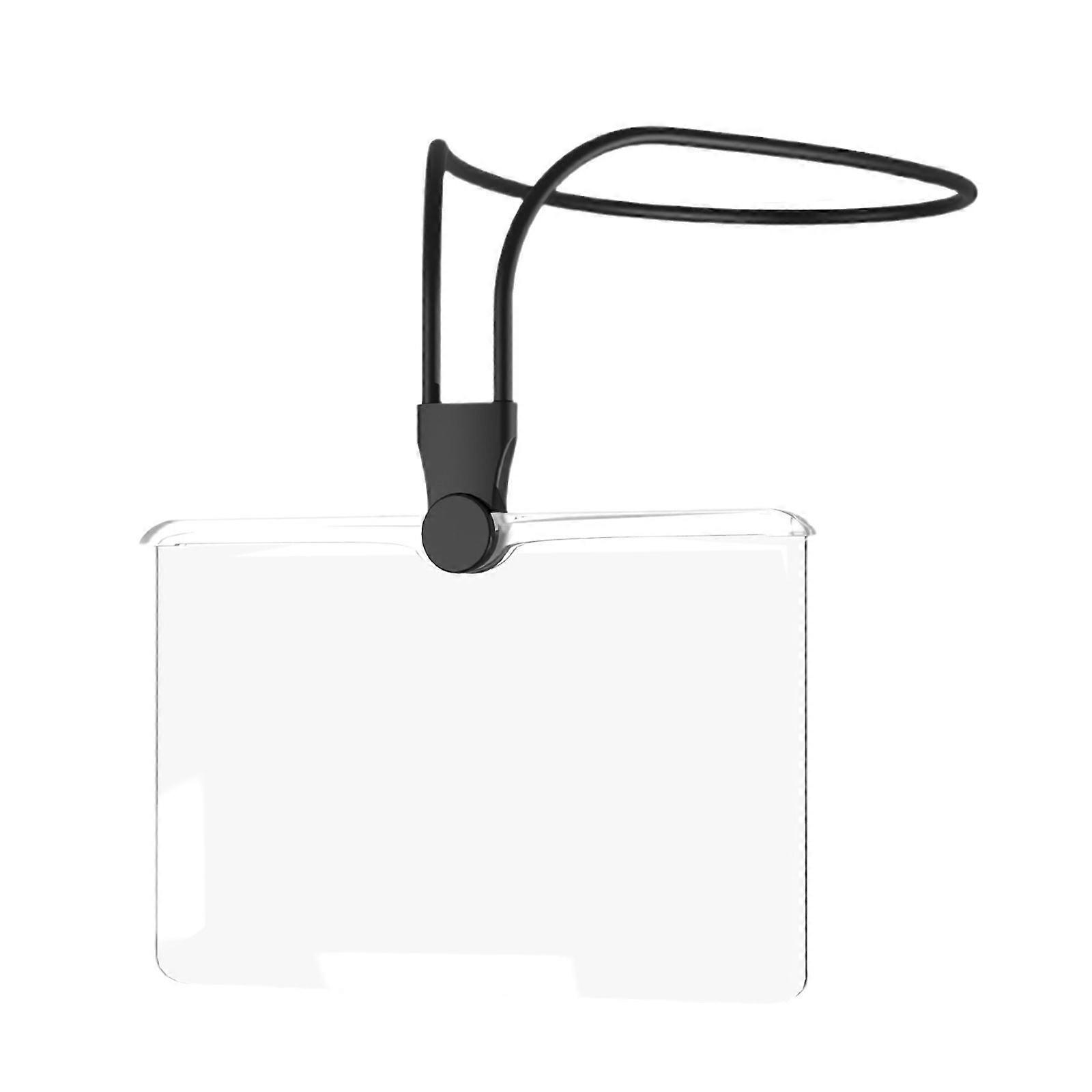 Lightweight Neck Magnifier Convenient Magnifying Glass Flexible Gooseneck Full Page Magnifying Glass for Various Tasks Multicolor