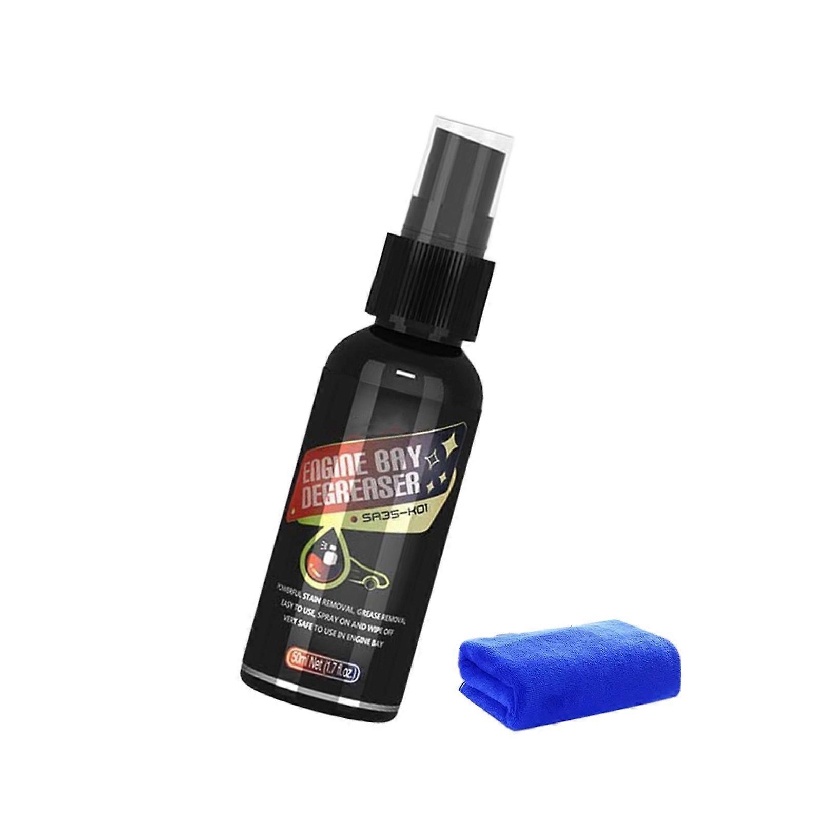 Professional Automotive Cleaner for Stubborn Engine Grime Fast Result Grease & Stain Remover Without Residues Multicolor