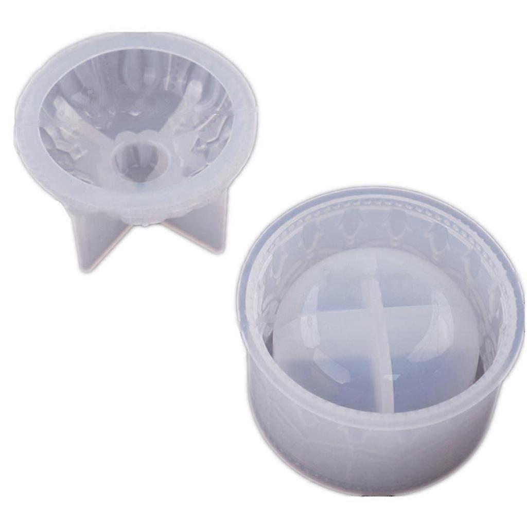 Jewelry Box Mould With Lid Bottle Epoxy Casting Mold For Storage Display Home