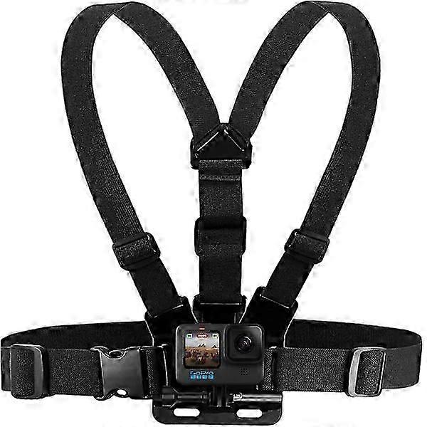 Belt system for chest strap holder Chest mount Compatible with GoPro Hero 11