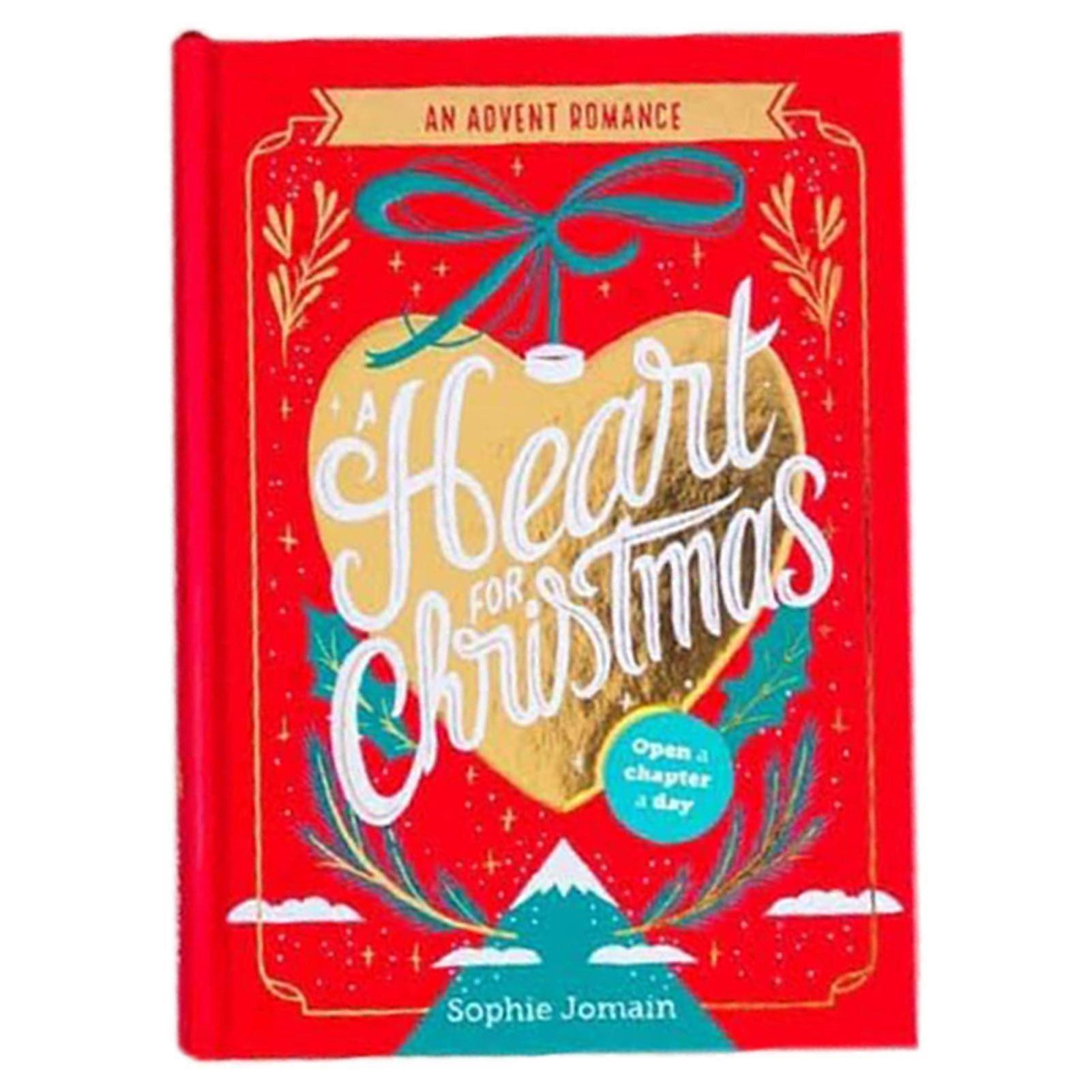 Een hart voor Kerstmis Advent Romantiek, Kerst Liefdesverhaal Advent, Romantiek Advent Boek, Open een Hoofdstuk per Dag
