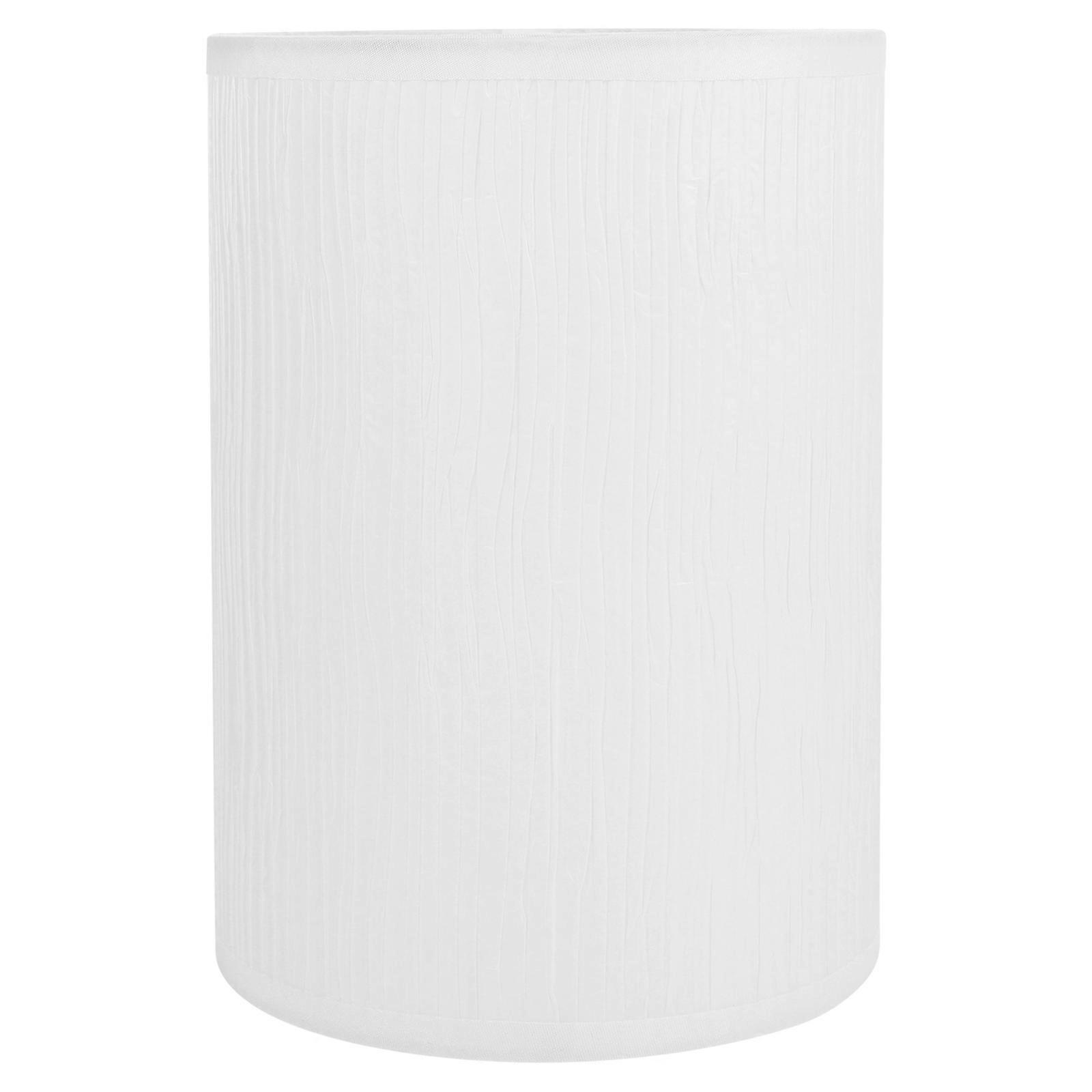 Solid-color Cylindrical Lampshade Household Ceiling Lampshade Replacement Vintage Style Table Lamp Cover(E27/E14)