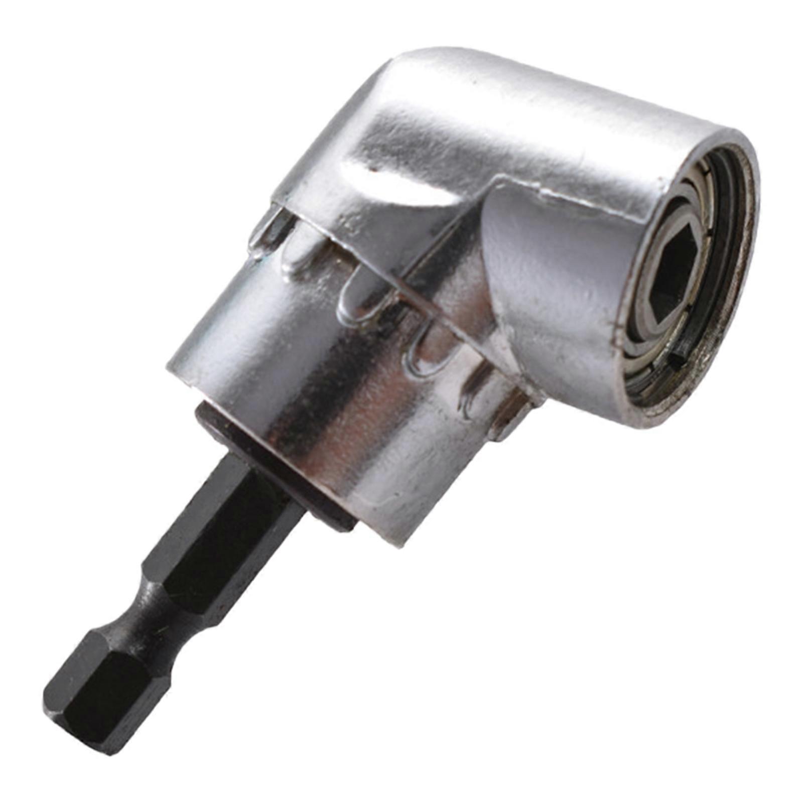 Multifunction 105° Right Angle Drill Adapter with 1/4inch Hex Shank Handle Extension Power Drill Tool Accessories  short stick batch