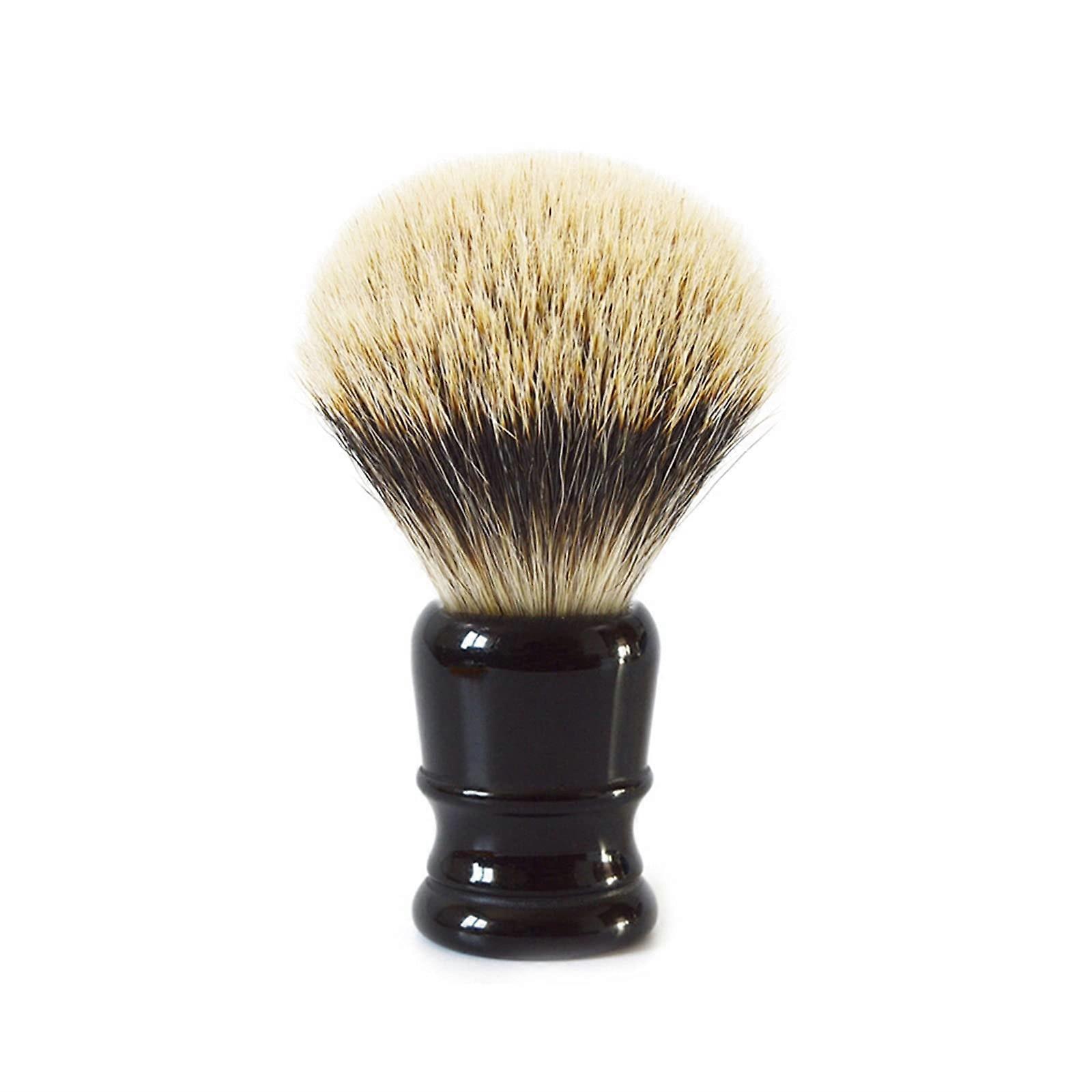 Hair Shaving Brush with Resin Handle for Wet Shave Beard Lather and Grooming