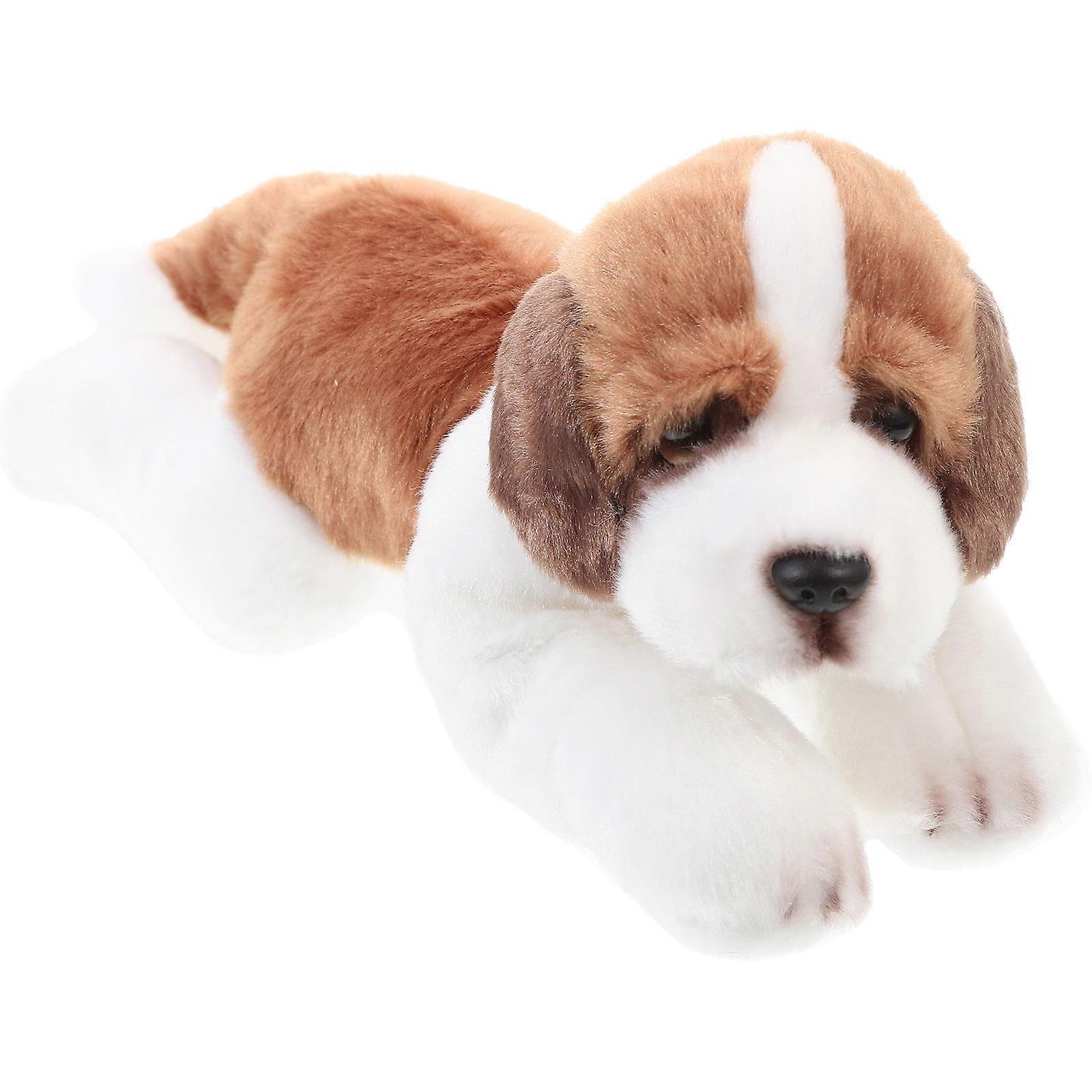 Lovely Dog Plush Doll Bookcase Material Decoration 1Set