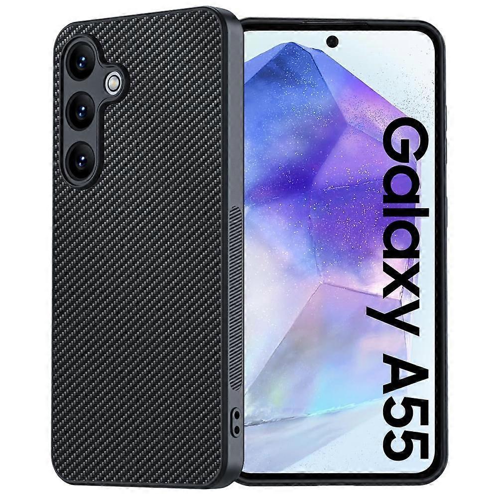 Kolfiberfodral för Samsung Galaxy A55 5G