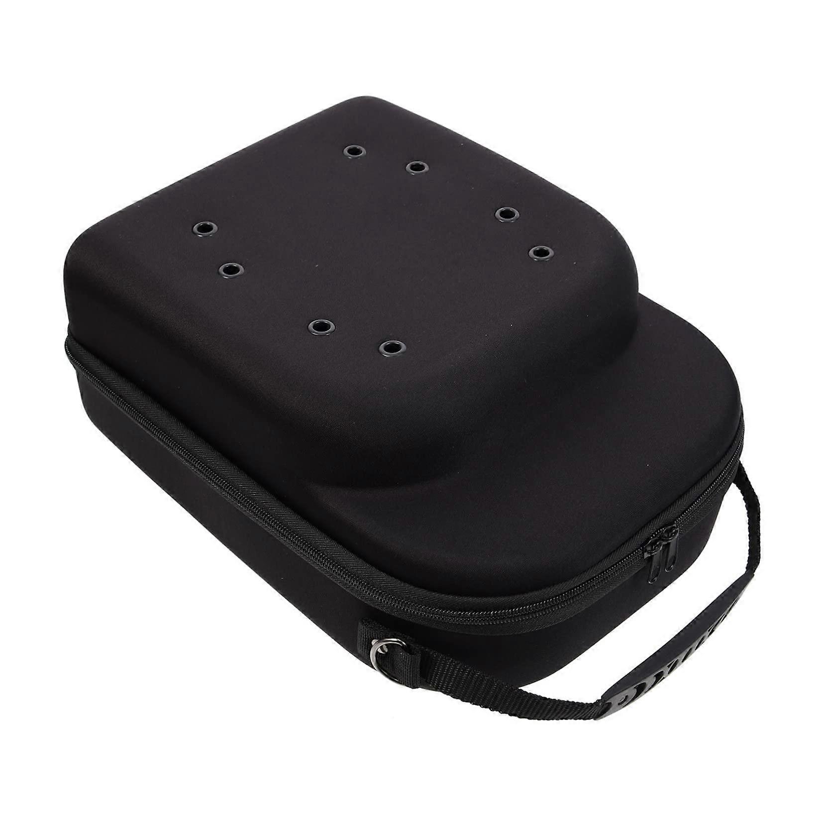 Baseball Cap Travel Carrying Case with Hard Shell Compact Hat Storage Box and Smooth Zipper