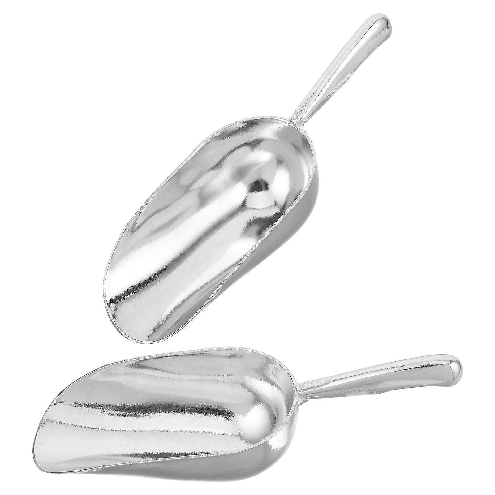 Aluminium Alloy Ice Scoop for Freezer with Ergonomic Design 2Pcs Set