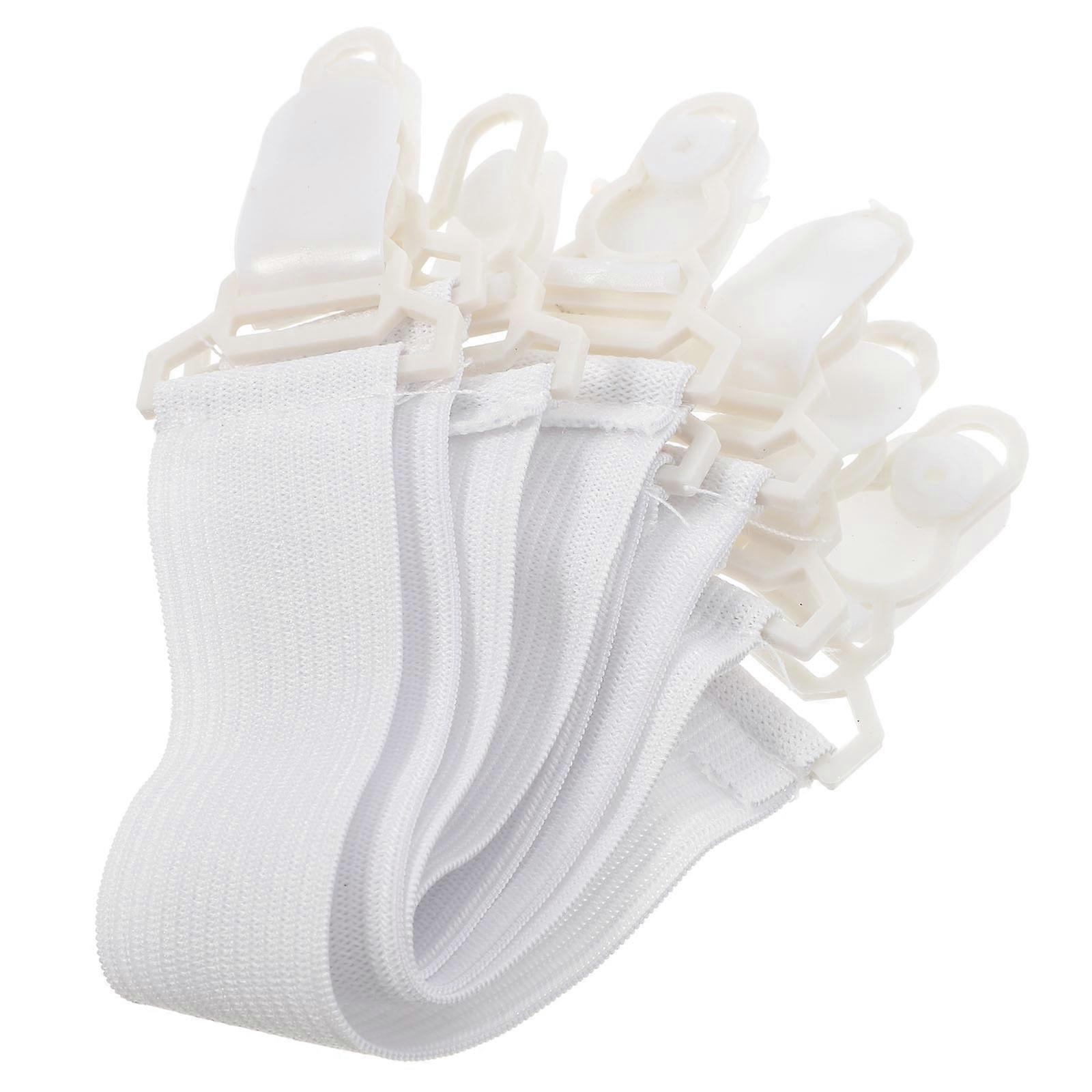 Bed Sheet Grippers Adjustable Bed Sheet Clips for 16Pcs Elastic Hold