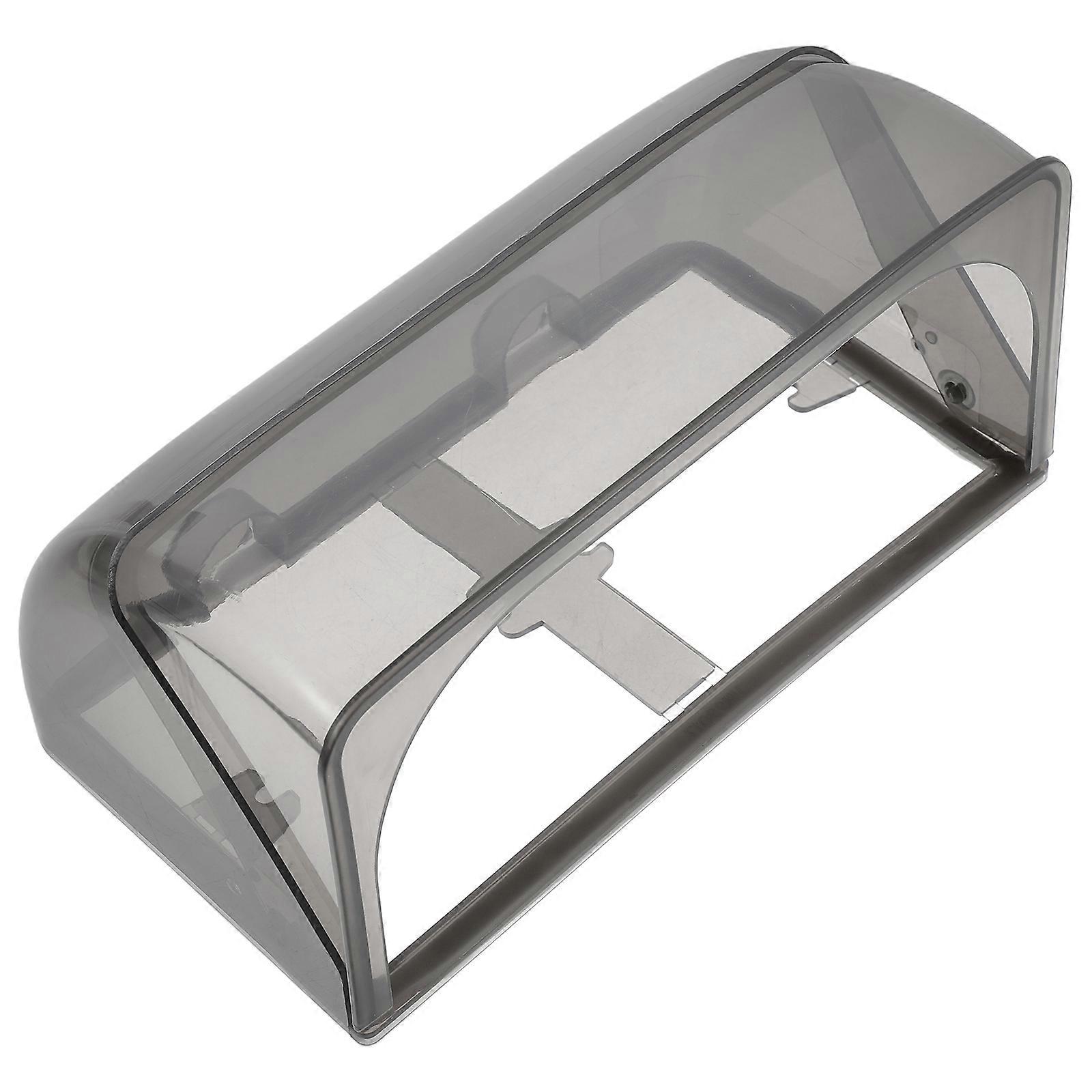 Black Waterproof Socket Cover Dual 86 Type for Kitchen Use