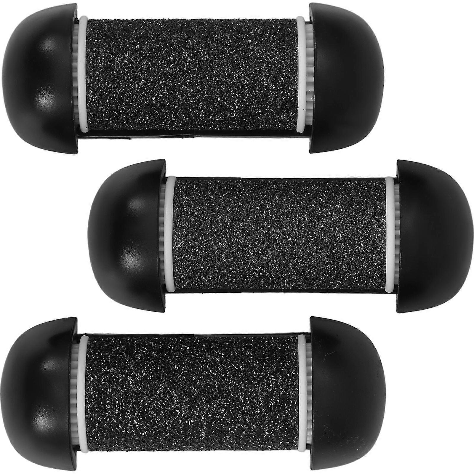 3pcs Replacement Roller Refill Callus Remover Replacement File Replacement Roller Replacement Replacement Rollers For Pedicure Electric Foot File Roll