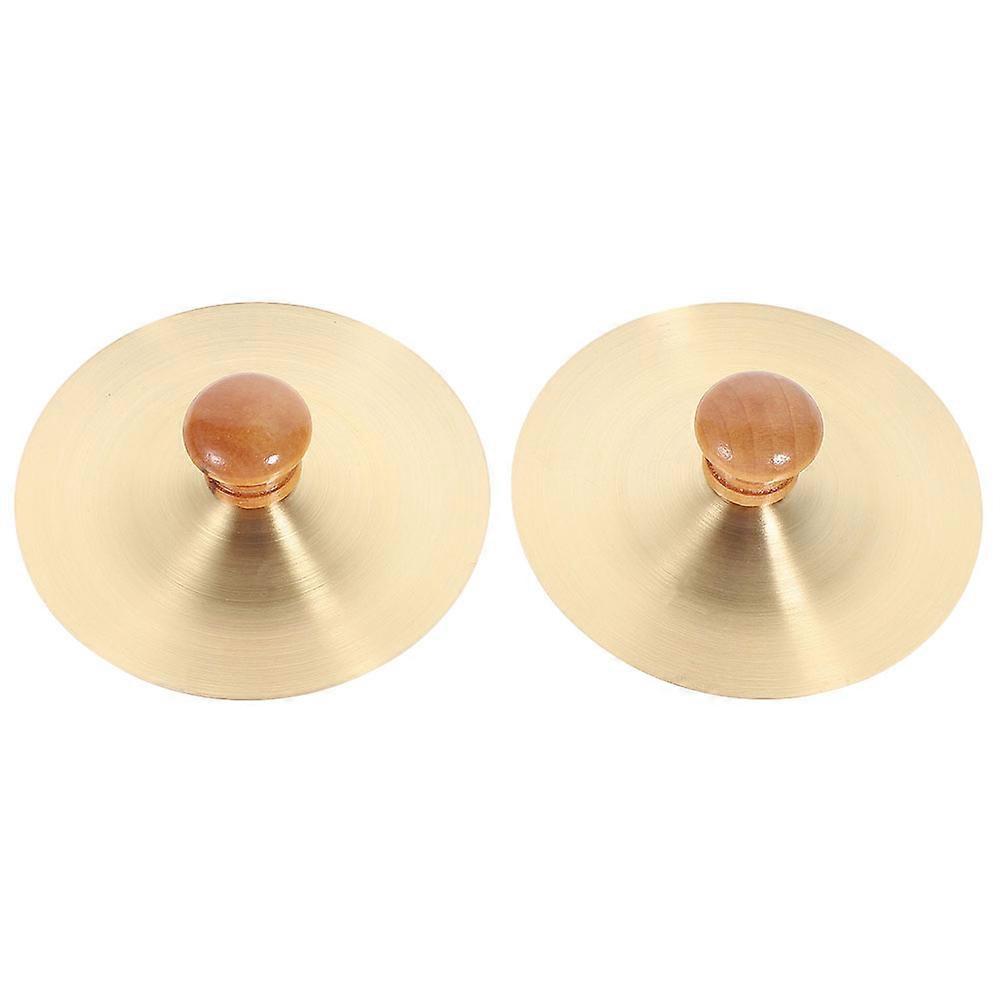 Mini Cymbals for Dance Performances 1Pair Small Musical Percussion