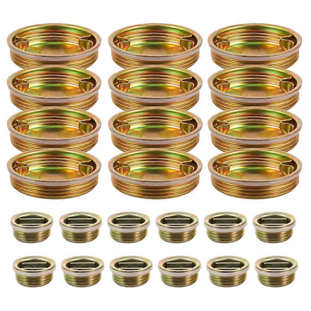 Oljefatlock Järnpropplock för tätning 24 st hållbara lock