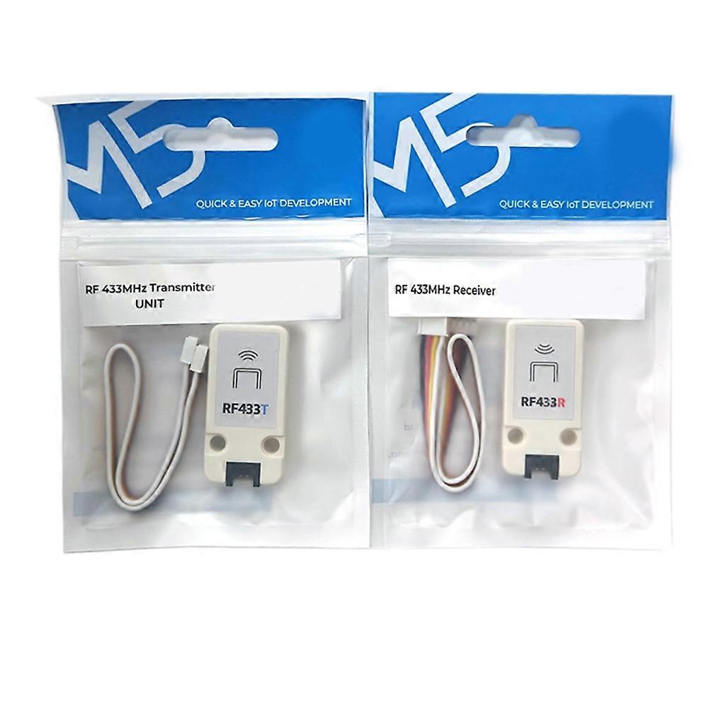 M5Stack RF433T/R Wireless RF Transmitter & Receiver Working Frequency 433.92MHz for IoT RF Remote Control Automation